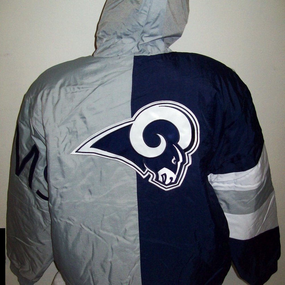 LOS ANGELES RAMS Starter Knockout Hooded Jacket 3x